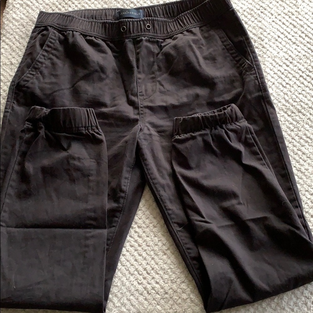 Black Aeropostale jogger